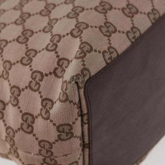 GUCCI GG Canvas Tote Bag Pink Gold 002 1098 Auth 181565