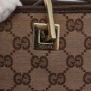 GUCCI GG Canvas Tote Bag Pink Gold 002 1098 Auth 181565-14