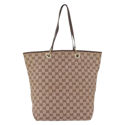 GUCCI GG Canvas Tote Bag Pink Gold 002 1098 Auth 181565 - 0