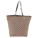 GUCCI GG Canvas Tote Bag Pink Gold 002 1098 Auth 181565-3