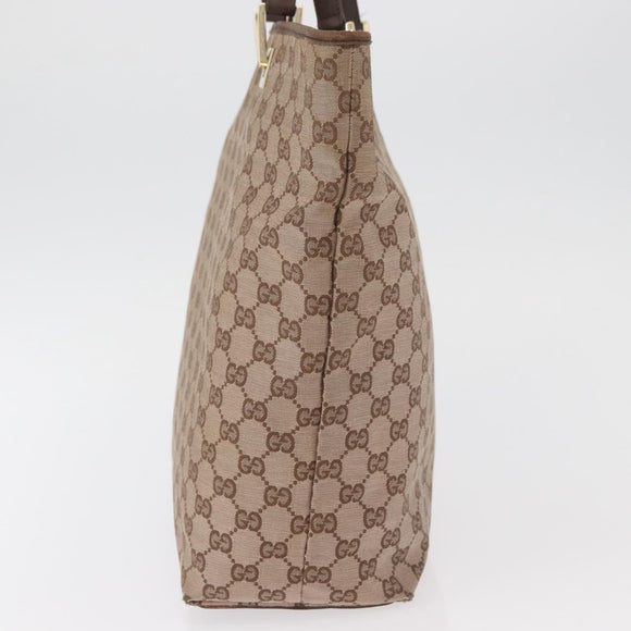 GUCCI GG Canvas Tote Bag Pink Gold 002 1098 Auth 181565