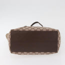 GUCCI GG Canvas Tote Bag Pink Gold 002 1098 Auth 181565-9