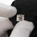 PRADA Kordelzugbeutel Nylon Schwarz Silber Auth 181567-12