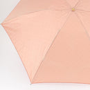 CELINE C Macadam Canvas Opvouwbare Paraplu Nylon Oranje Auth 181570A-5