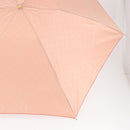 CELINE C Macadam Canvas Opvouwbare Paraplu Nylon Oranje Auth 181570A-6