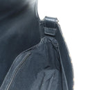 FENDI Zucca Canvas Mamma Baguette Shoulder Bag 2way Black Brown Auth 181574SAM-23