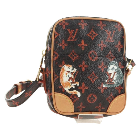 LOUIS VUITTON Catgram Panam Umhängetasche M44399 LV Auth 181576SAM