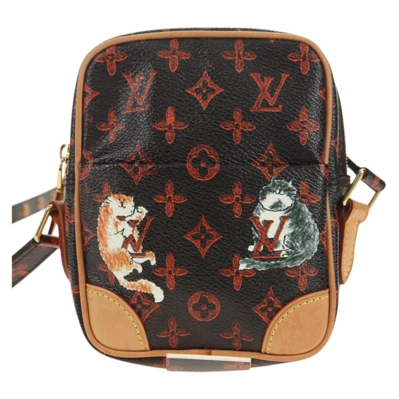 LOUIS VUITTON Catgram Panam Umhängetasche M44399 LV Auth 181576SAM