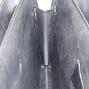 GUCCI GG Canvas Hand Bag Black Silver Auth 181578-21