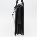 GUCCI GG Canvas Hand Bag Black Silver Auth 181578-4