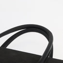 GUCCI GG Canvas Hand Bag Black Silver Auth 181578-14