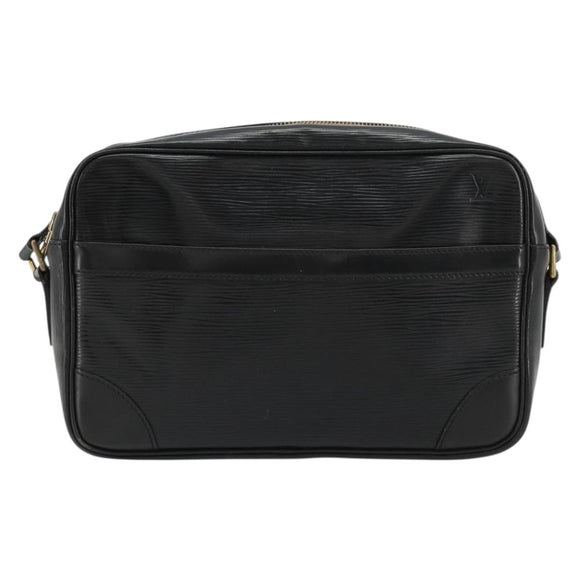 LOUIS VUITTON Epi Trocadero 27 Shoulder Bag Black M52312 LV Auth 181579