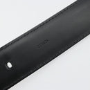 LOUIS VUITTON Epi Ceinture Belt 44.1"" Black LV Auth 181584A-10