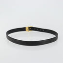 LOUIS VUITTON Epi Ceinture Belt 44.1"" Black LV Auth 181584A-2