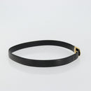 LOUIS VUITTON Epi Ceinture Belt 44.1"" Black LV Auth 181584A-4