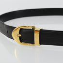 LOUIS VUITTON Epi Ceinture Belt 44.1"" Black LV Auth 181584A-5