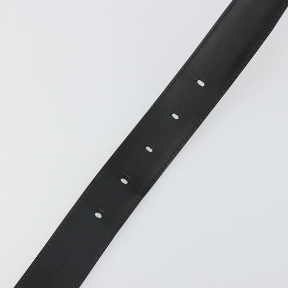 LOUIS VUITTON Epi Ceinture Belt 44.1"" Black LV Auth 181584A