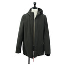 PRADA Gore-Tex Kapuzenjacke Polyester Khaki Auth 181586-1