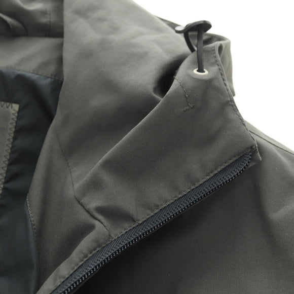 PRADA Gore-Tex Kapuzenjacke Polyester Khaki Auth 181586