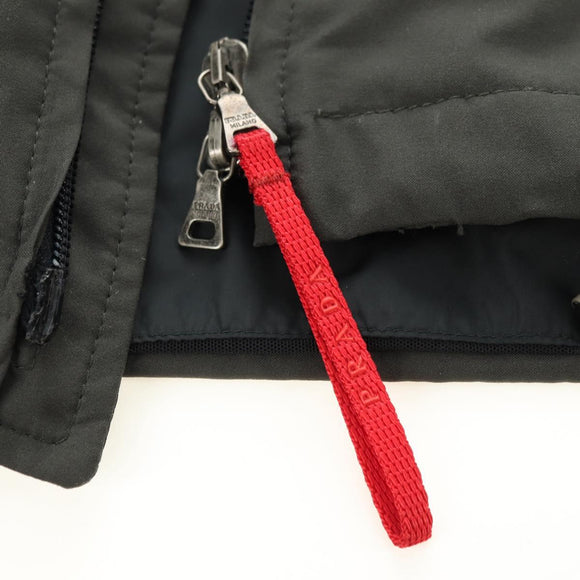 PRADA Gore-Tex Kapuzenjacke Polyester Khaki Auth 181586