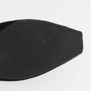 Salvatore Ferragamo Pumps Wildleder Schwarz Gold Auth 181587A-27