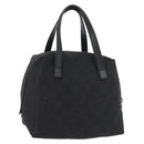 GUCCI GG Canvas Hand Bag Black 124542 Auth 181590-1