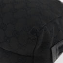 GUCCI GG Canvas Hand Bag Black 124542 Auth 181590-15
