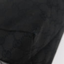 GUCCI GG Canvas Hand Bag Black 124542 Auth 181590-16