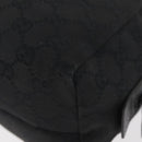 GUCCI GG Canvas Hand Bag Black 124542 Auth 181590-10