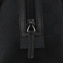 GUCCI GG Canvas Hand Bag Black 124542 Auth 181590-17