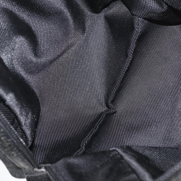 GUCCI GG Canvas Hand Bag Black 124542 Auth 181590