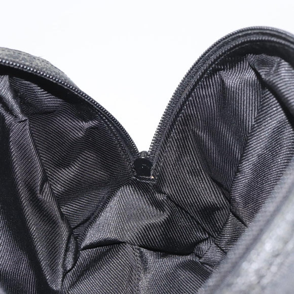 GUCCI GG Canvas Hand Bag Black 124542 Auth 181590