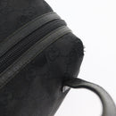 GUCCI GG Canvas Hand Bag Black 124542 Auth 181590-7