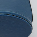 LOUIS VUITTON Epi Cluny Schultertasche Blau M52255 LV Auth 181611-16