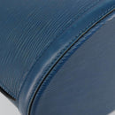 LOUIS VUITTON Epi Cluny Schultertasche Blau M52255 LV Auth 181611-9