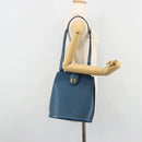 LOUIS VUITTON Epi Cluny Schultertasche Blau M52255 LV Auth 181611-21