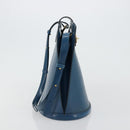 LOUIS VUITTON Epi Cluny Schultertasche Blau M52255 LV Auth 181611-4