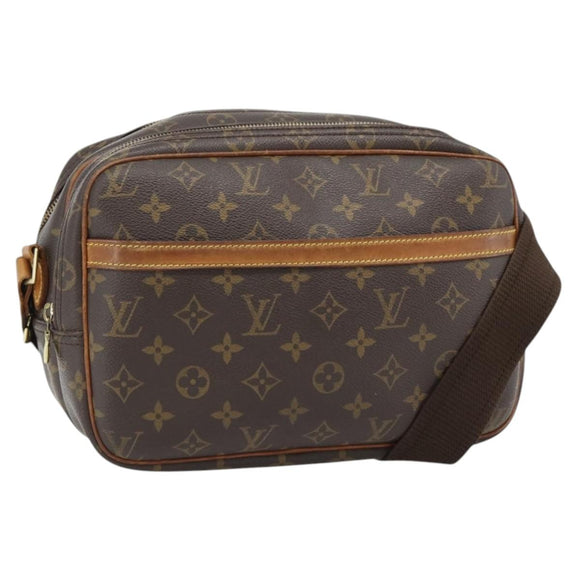 LOUIS VUITTON Monogram Reporter PM Shoulder Bag M45254 LV Auth 181614