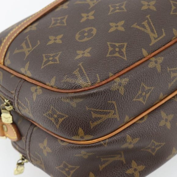 LOUIS VUITTON Monogram Reporter PM Shoulder Bag M45254 LV Auth 181614