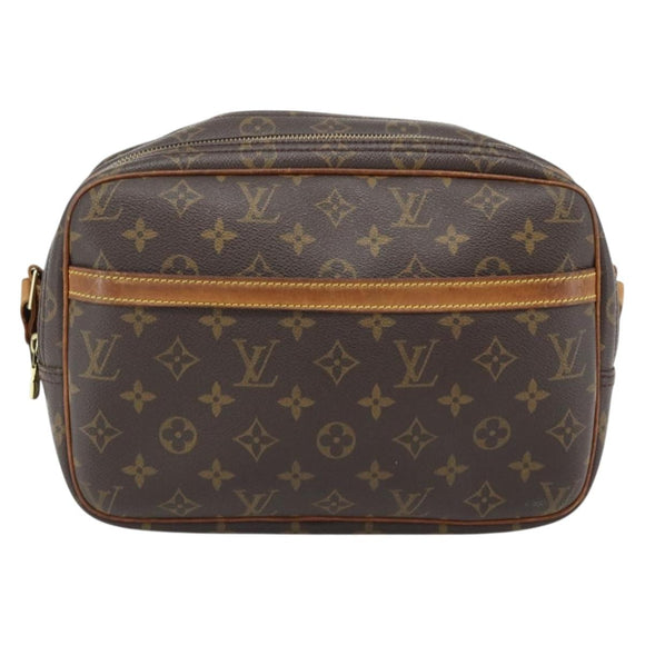 LOUIS VUITTON Monogram Reporter PM Shoulder Bag M45254 LV Auth 181614
