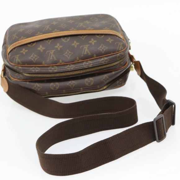 LOUIS VUITTON Monogram Reporter PM Shoulder Bag M45254 LV Auth 181614