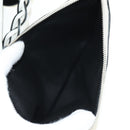 PRADA Shoulder Bag Leather White Auth 181616SM-25