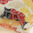 FENDI Zucchino Canvas Tote Bag Multicolor Gold Auth 181617SAV-17