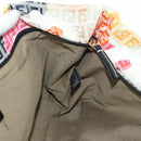 FENDI Zucchino Canvas Tote Bag Multicolor Gold Auth 181617SAV-22