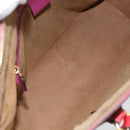 GUCCI GG Supreme Tote Bag PVC Beige Gold 415721 Auth 181621-11