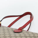 GUCCI GG Supreme Tote Bag PVC Beige Gold 415721 Auth 181621-8