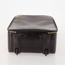 LOUIS VUITTON Monogram Vernis Pegas 45 Suitcase Amarante M91277 LV Auth 181626A-5