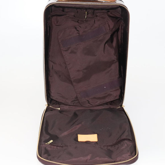 LOUIS VUITTON Monogram Vernis Pegas 45 Suitcase Amarante M91277 LV Auth 181626A