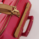 LOUIS VUITTON Monogram Vernis Pegas 55 Suitcase Fuchsia Pink M41226 Auth 181628A-8
