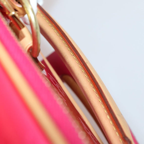 LOUIS VUITTON Monogram Vernis Pegas 55 Suitcase Fuchsia Pink M41226 Auth 181628A